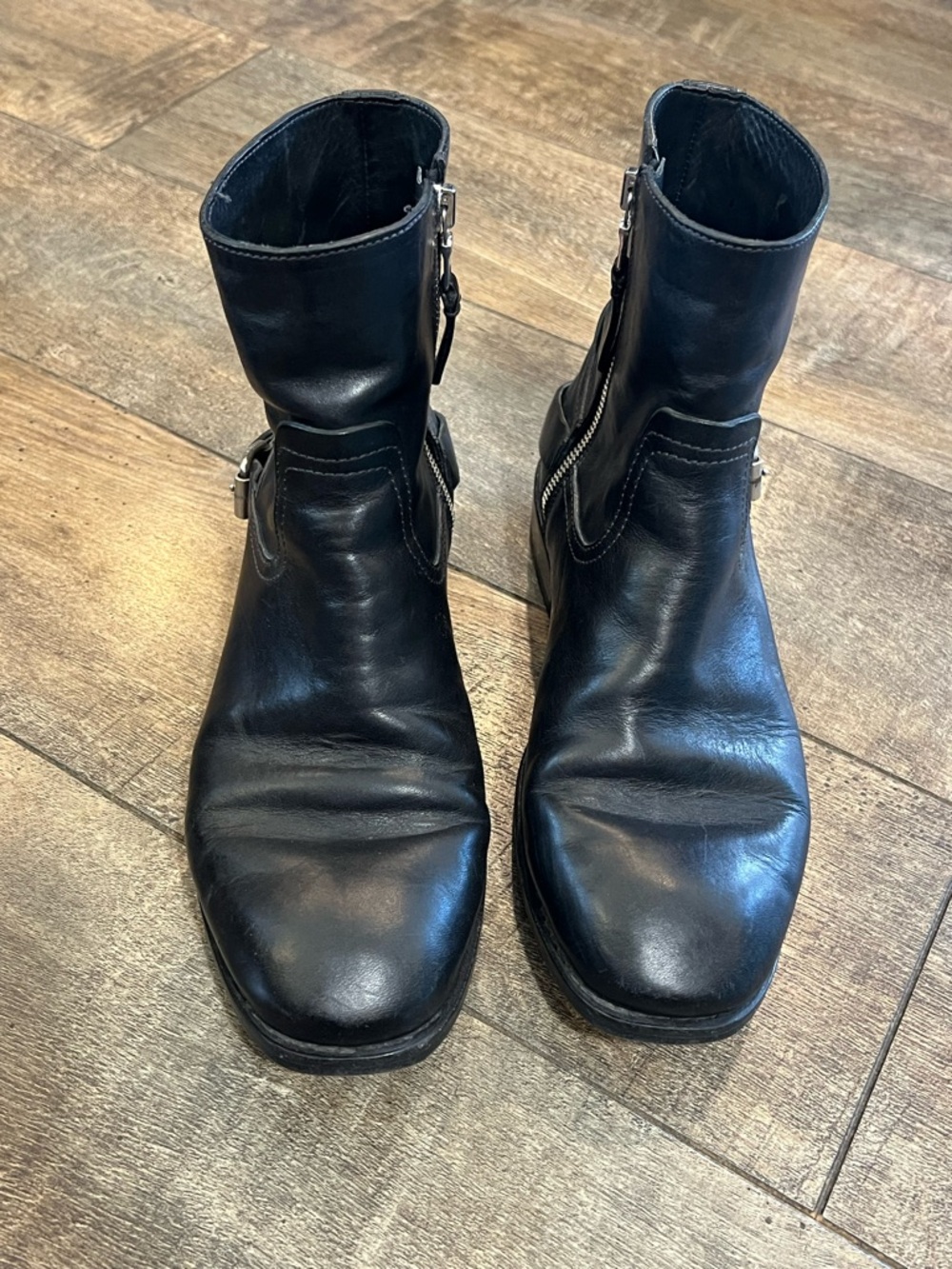 Rag & Bone Oliver leather moto boots retails $595 - Picture 4 of 10